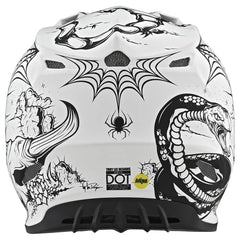 Casco Troy Lee SE4 Comp Stranded White