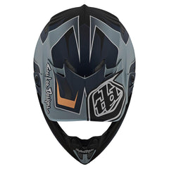 Casco Troy Lee SE4 Comp Flash Gray Silver