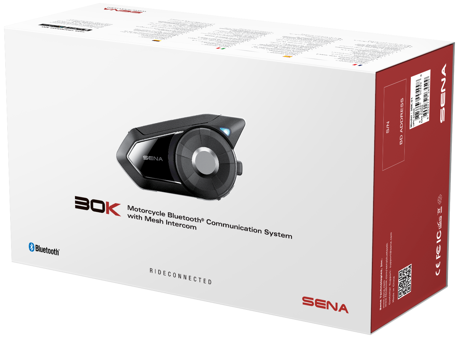 Intercomunicador Sena - 30K Sistema de Comunicación Bluetooth para Motocicletas