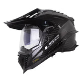 Casco LS2 MX701 Plus Carbón Solid Brillo