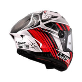 Casco LS2 FF805 Thunder GP Aero Perolari Carbón