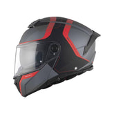 Casco MT Atom 2 Sv Emalla Rojo Mate