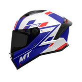 Casco Mt Stinger 2 Zivze Azul Perla Brillo