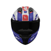 Casco Mt Stinger 2 Zivze Azul Perla Brillo