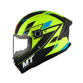 Casco Mt Stinger 2 Zivze Amarillo Fluor Mate