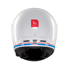 Casco MT Jarama SV Solid Blanco Perla Brillo