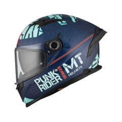 Casco MT Braker Sv Punk Rider Brillo