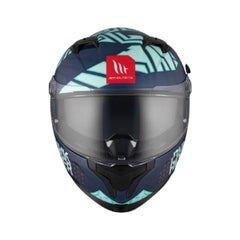 Casco MT Braker Sv Punk Rider Brillo