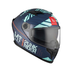 Casco MT Braker Sv Punk Rider Brillo