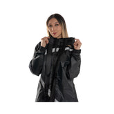 Impermeable V3Trox Mujer Premium Negro