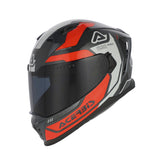 Casco Acerbis X-Way Graphic Naranja/ Gris