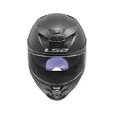 Casco LS2 FF807 DRAGON Solid Carbon 6k
