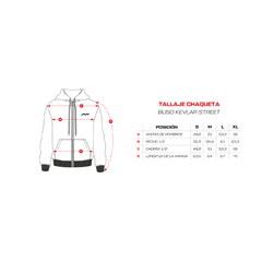 Chaqueta Buso Fireparts Kevlar Street