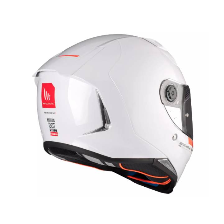 Casco MT Revenge 2S Blanco Brillo