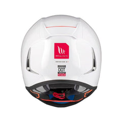 Casco MT Revenge 2 S Solid Blanco Brillo