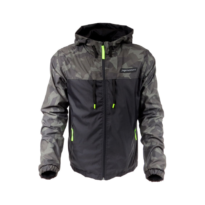 Cortavientos Pigmalion Premium Camo Verde Militar