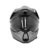 Casco Spartan Wolf DS Gris Brillo