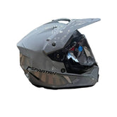 Casco Spartan Wolf DS Gris Brillo