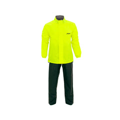 Impermeable Fireparts Tornado Negro Verde Neon