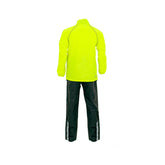 Impermeable Fireparts Tornado Negro Verde Neon
