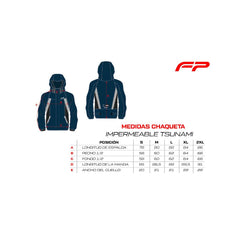 Impermeable Fireparts Tsunami Verde Neon