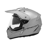 Casco Spartan Wolf DS Gris Brillo