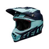 Casco Bell Moto-9 Flex Brkwy Mt Nvy/Lt Azul Ece
