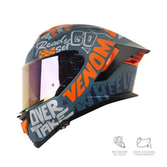 Casco Shaft Pro SHPRO-609 Venom Block Letters