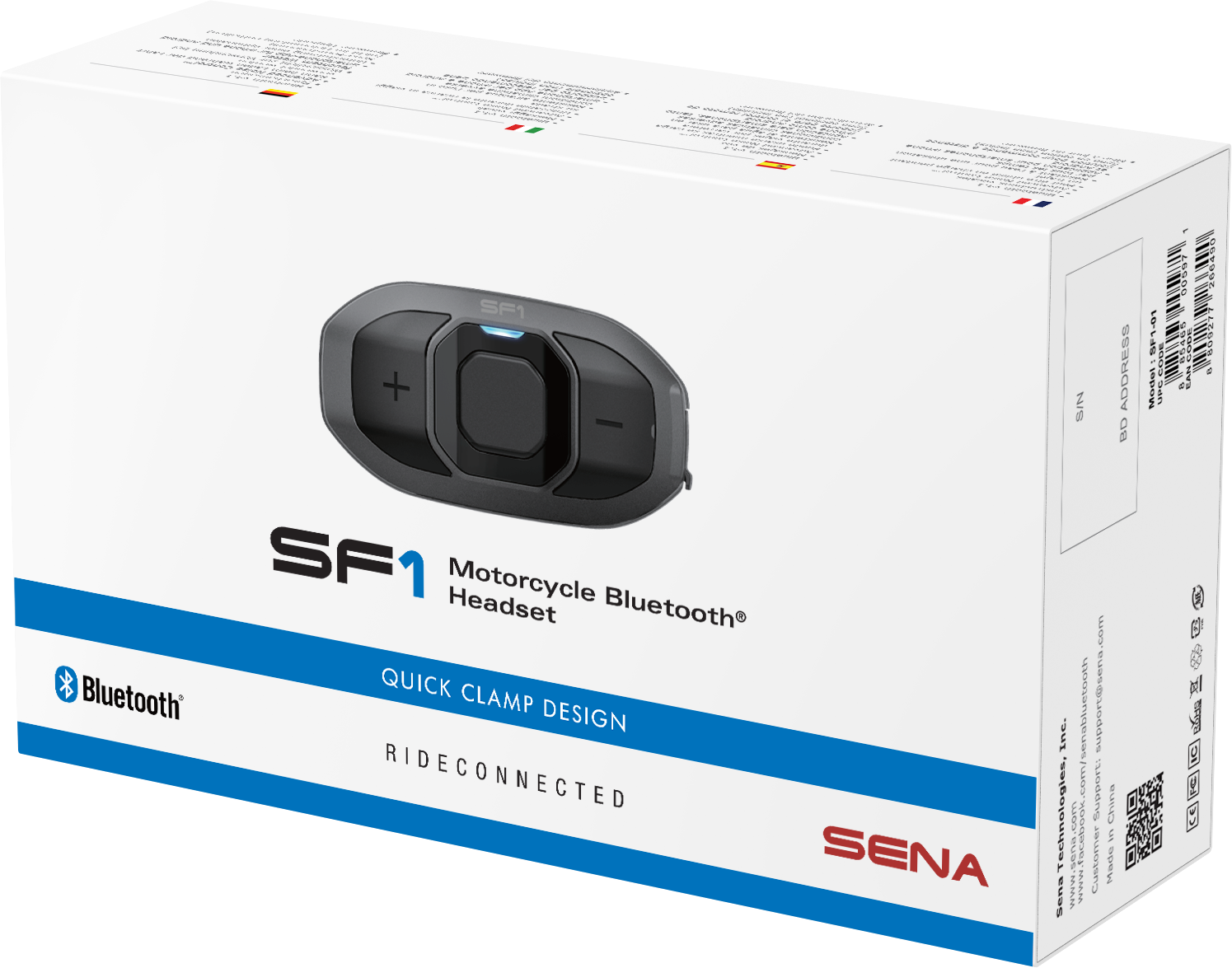 Intercomunicador Sena SF1  Bluetooth de Bajo Perfil