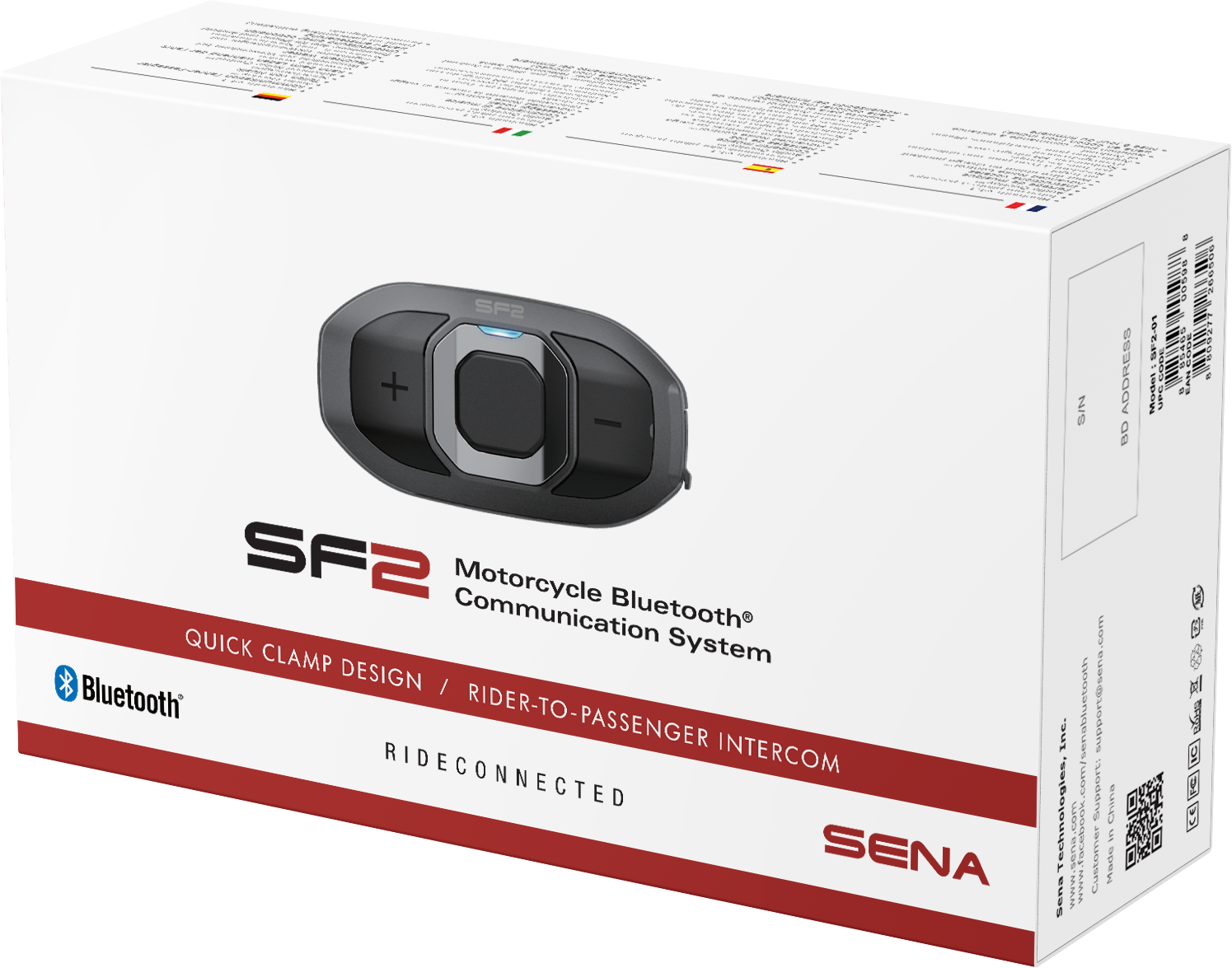 Intercomunicador Sena - SF2  Bluetooth de Bajo Perfil