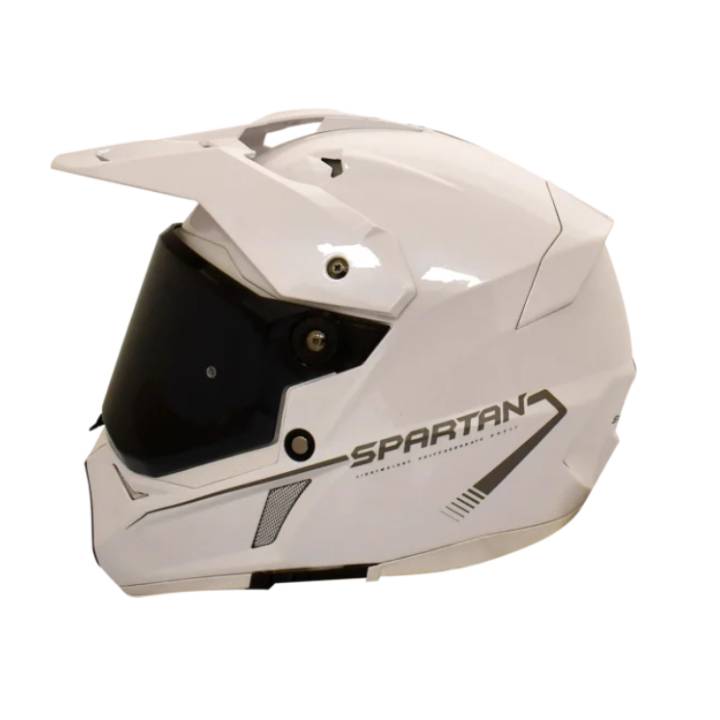 Casco Spartan Wolf DS Blanco Brillante