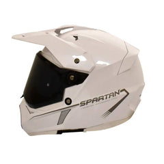 Casco Spartan Wolf DS Blanco Brillante