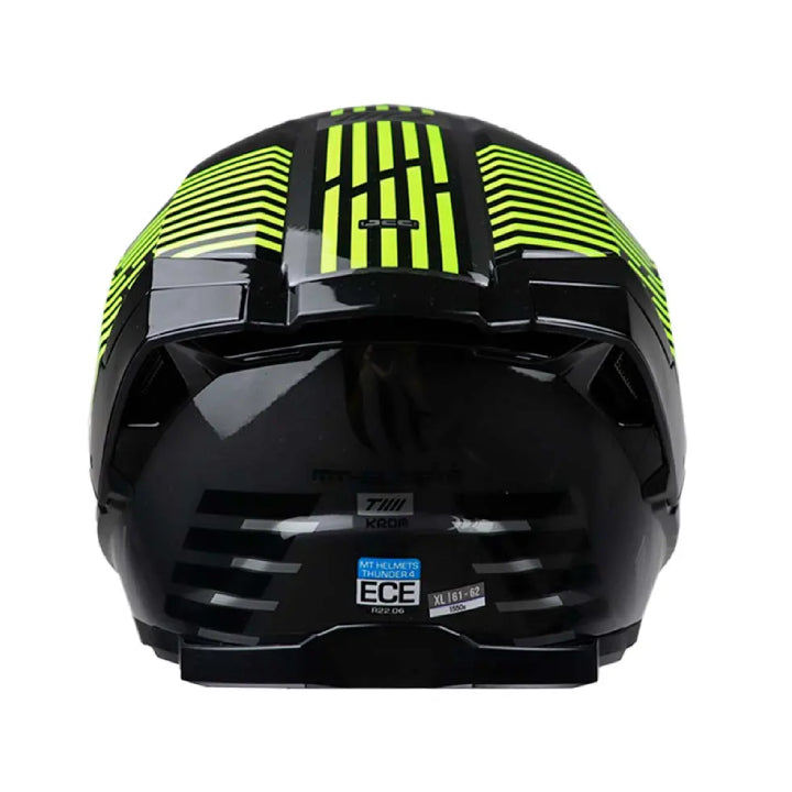 Casco MT Thunder 4 Sv Krom A3 Amarillo Fluor Brillo