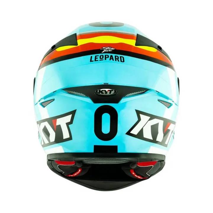 CASCO KYT TT REVO LEOPARD REPLICA SPANIAR
