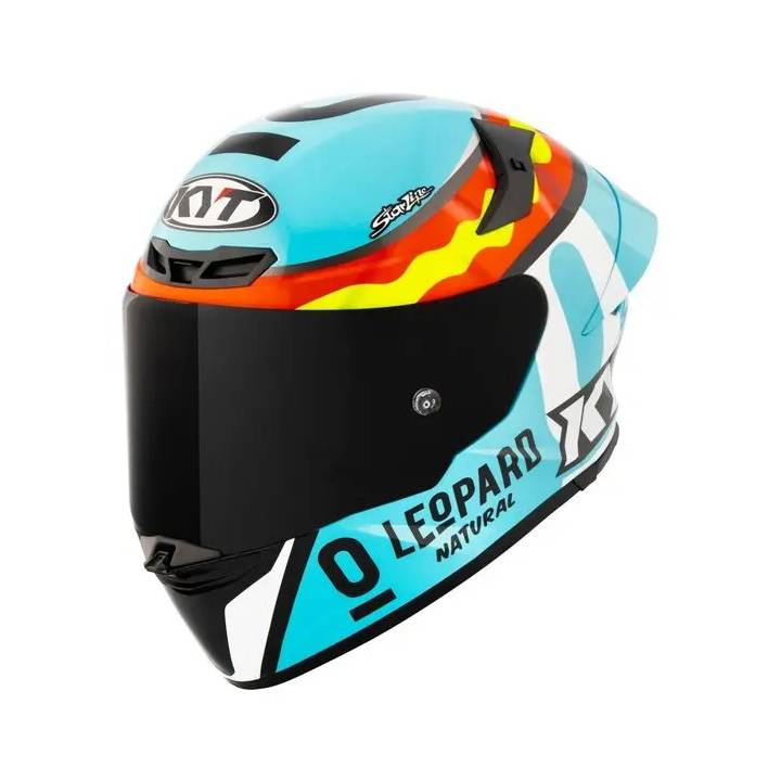 CASCO KYT TT REVO LEOPARD REPLICA SPANIAR