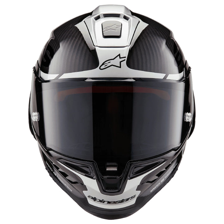 Casco Alpinestars Supertech R10 Team Negro/Plata