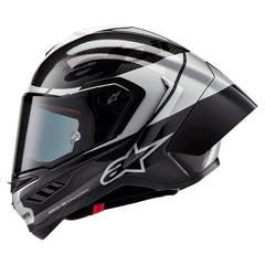 Casco Alpinestars Supertech R10 Team Negro/Plata