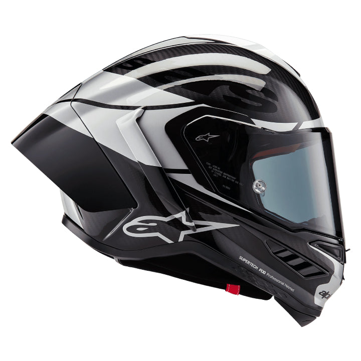 Casco Alpinestars Supertech R10 Team Negro/Plata