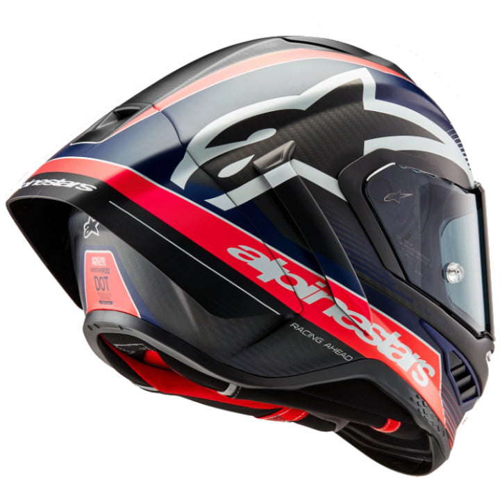 Casco Alpinestars Supertech R10 Team Negro/Rojo/Azul