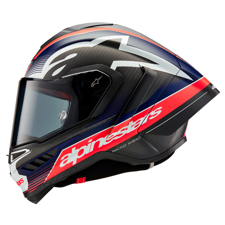 Casco Alpinestars Supertech R10 Team Negro/Rojo/Azul