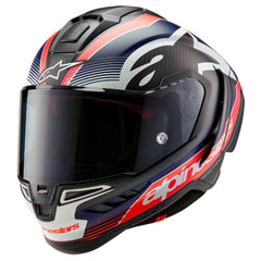 Casco Alpinestars Supertech R10 Team Negro/Rojo/Azul