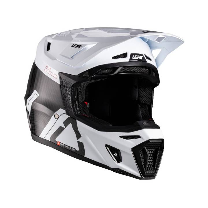 Casco Leatt  Kit Moto 9.5 Carbon y 6.5 Cryztal goggle V26