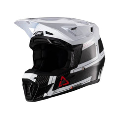 Casco Leatt  Kit Moto 9.5 Carbon y 6.5 Cryztal goggle V26
