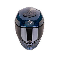 Casco Scorpion EXO-R1 Evo Onyx Air Carbon Azul