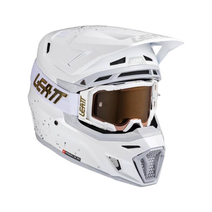Casco Leatt Kit Moto 8.5 y Goggles 5.5 V25