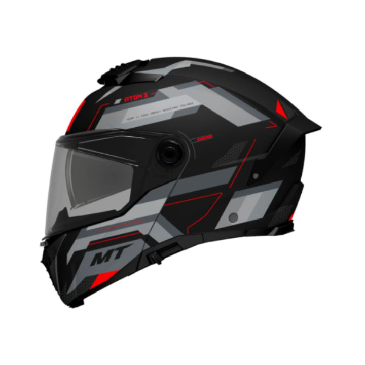 Casco MT Atom 2 SV Bast Rojo Mate