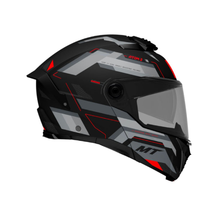 Casco MT Atom 2 SV Bast Rojo Mate