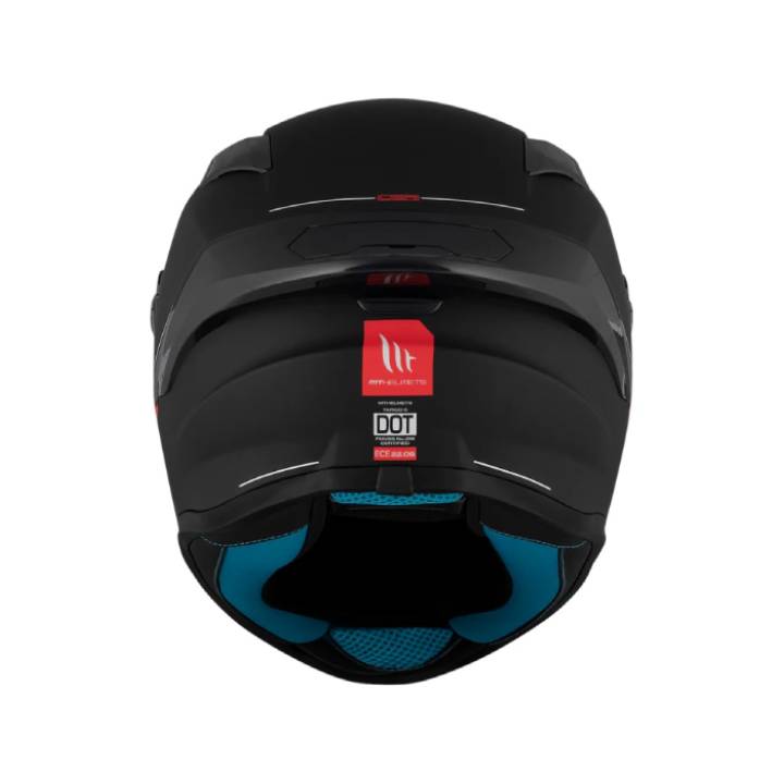 Casco MT Targo S Solid Negro Mate