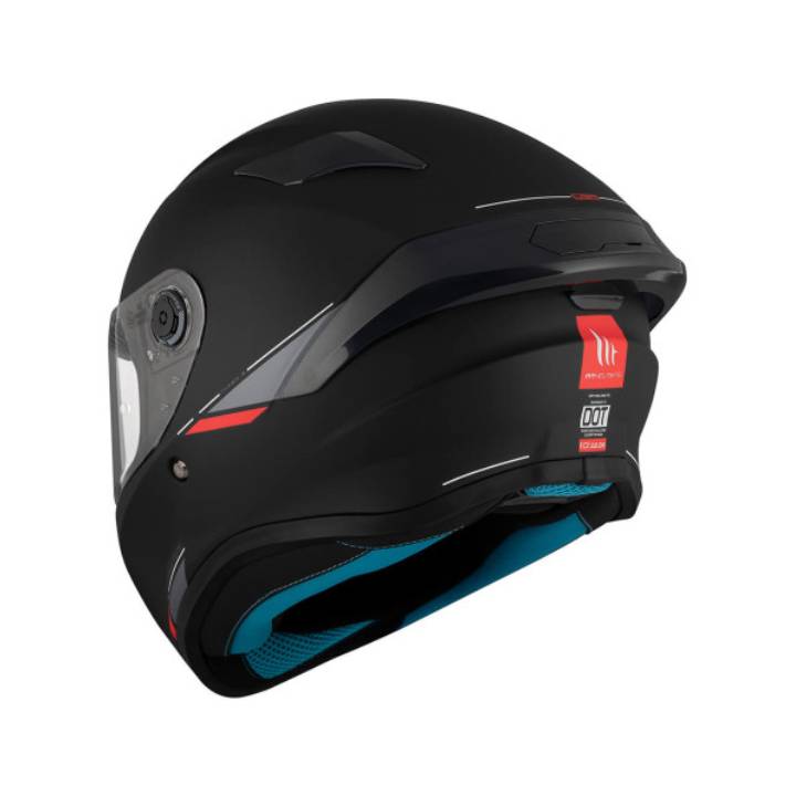 Casco MT Targo S Solid Negro Mate