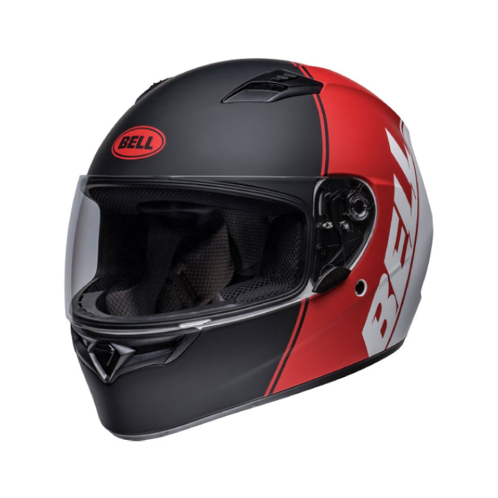 Casco Bell Qualifier Ascent Mat Negro Rojo